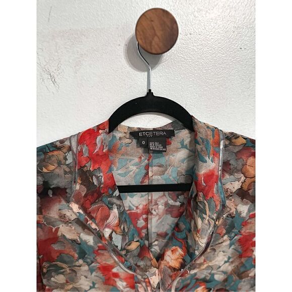 Etcetera Beautiful silk top - Picture 8 of 10